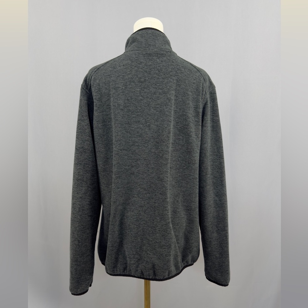 Dri-Duck Women’s Gray Quarter-Botton Fleece - Picture 4 of 5